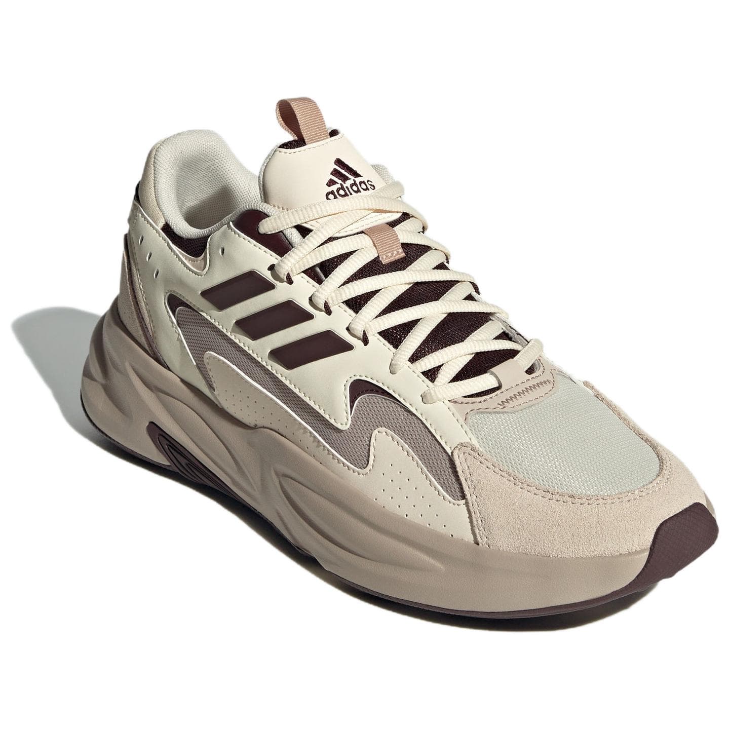 Кроссовки Adidas OZWAVE Low Top массивные кроссовки унисекс белые серые - изображение 3