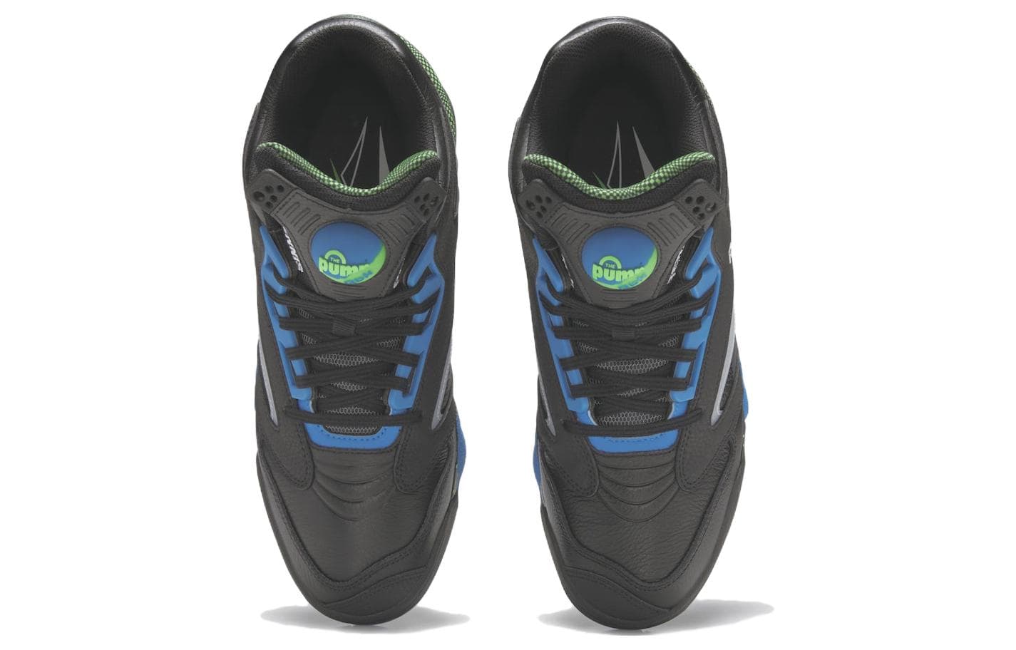 Ретро баскетбольные кроссовки Reebok Retro Basketball Shoes Black Blue - изображение 4