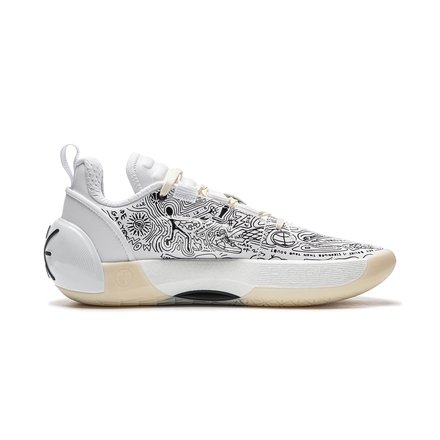 Кроссовки для баскетбола Li-Ning All City 12 Encore Амортизация Устойчивость к истиранию Противоскользящий Легкий Отскок Низкий Верх Кроссовки - изображение 2