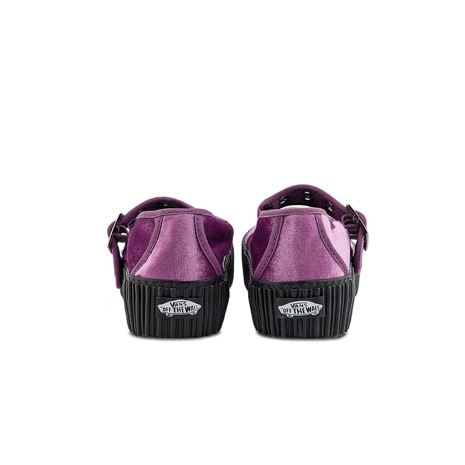 Кеды Vans Mary Jane Износостойкие Низкие Кеды Женские Фиолетовые - изображение 4