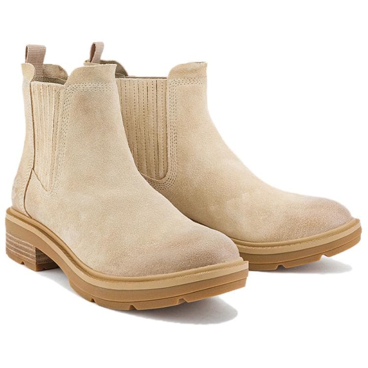 Ботинки челси Timberland Короткий Челси Женский Светлый Бежевый - изображение 3