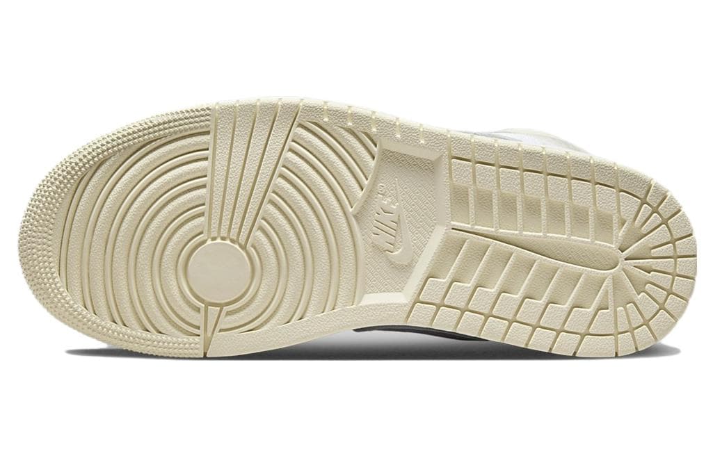 Ретро баскетбольные кроссовки Jordan Air Jordan 1 MM High White Yellow — фото 6