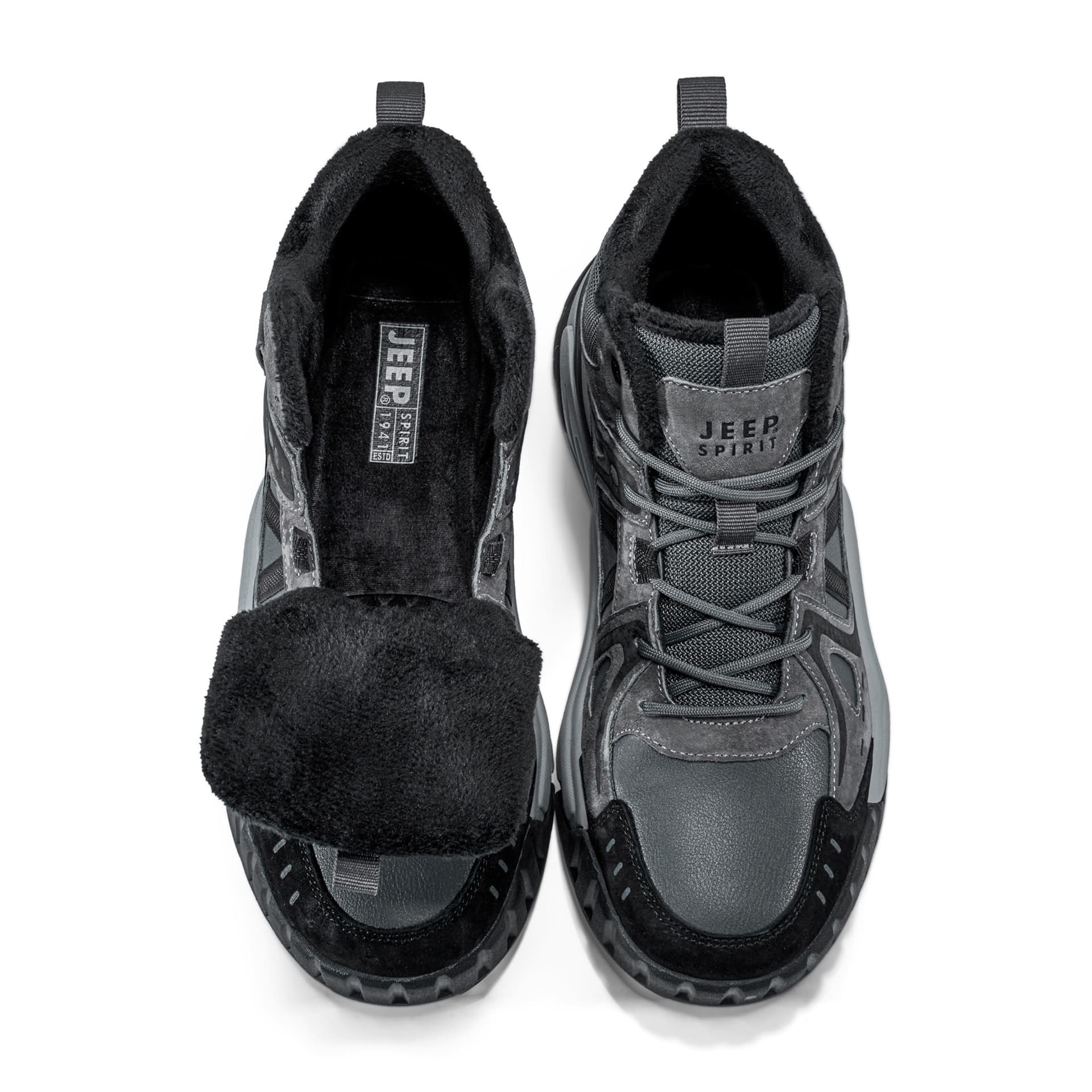 Ботинки зимние JEEP SPIRIT Snow Boots Grey - изображение 3