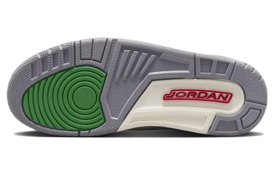 Ретро баскетбольные кроссовки Jordan Air Jordan 3 Retro "Lucky Green" - изображение 6