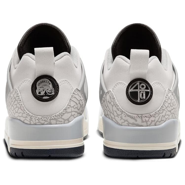 Ретро баскетбольные кроссовки Jordan Spizike Low Grey - изображение 4