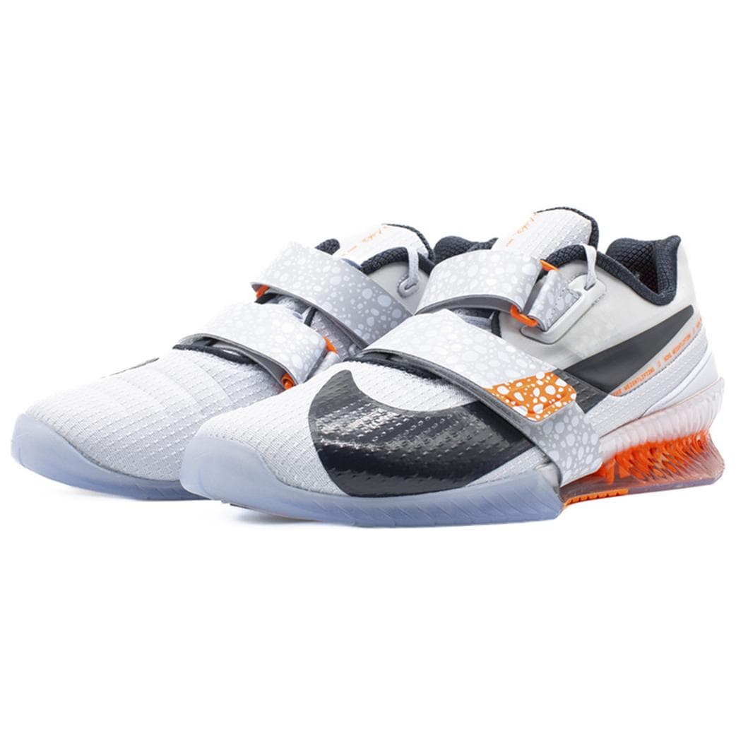 Кроссовки для спортзала Nike Romaleos 4 Low Топ WEIGHTLIFTING Обувь Унисекс Белый - изображение 3