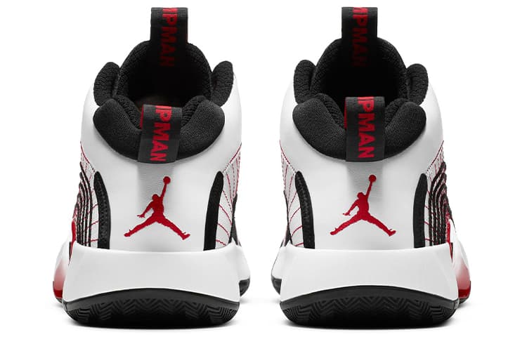 Кроссовки для баскетбола Jordan Jumpman 2021 PF White Red Black - изображение 5