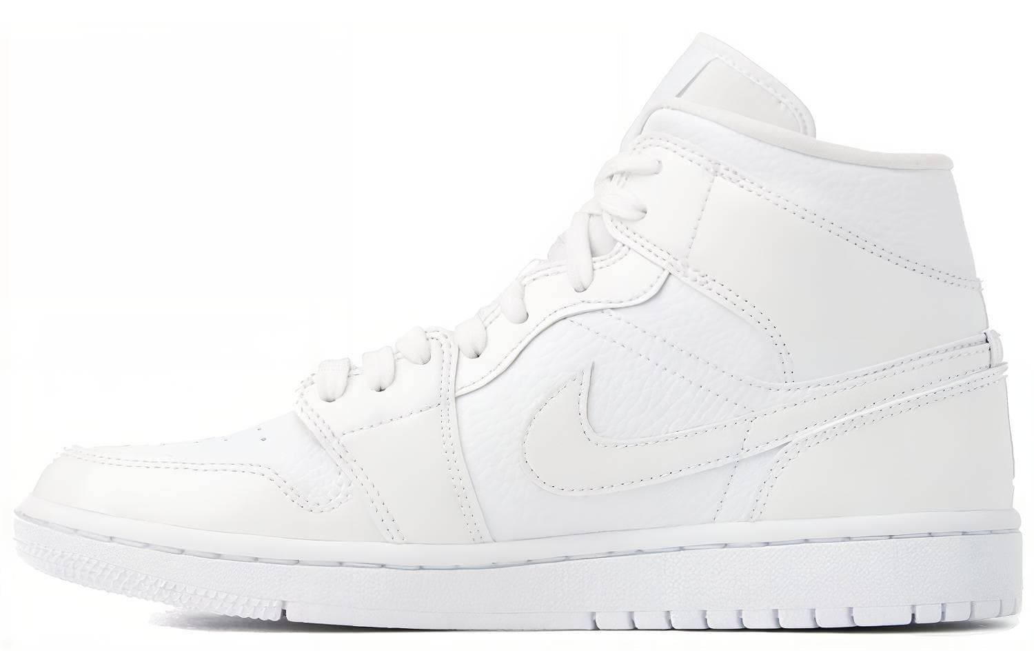 Ретро баскетбольные кроссовки Jordan Air Jordan 1 Mid White Patent