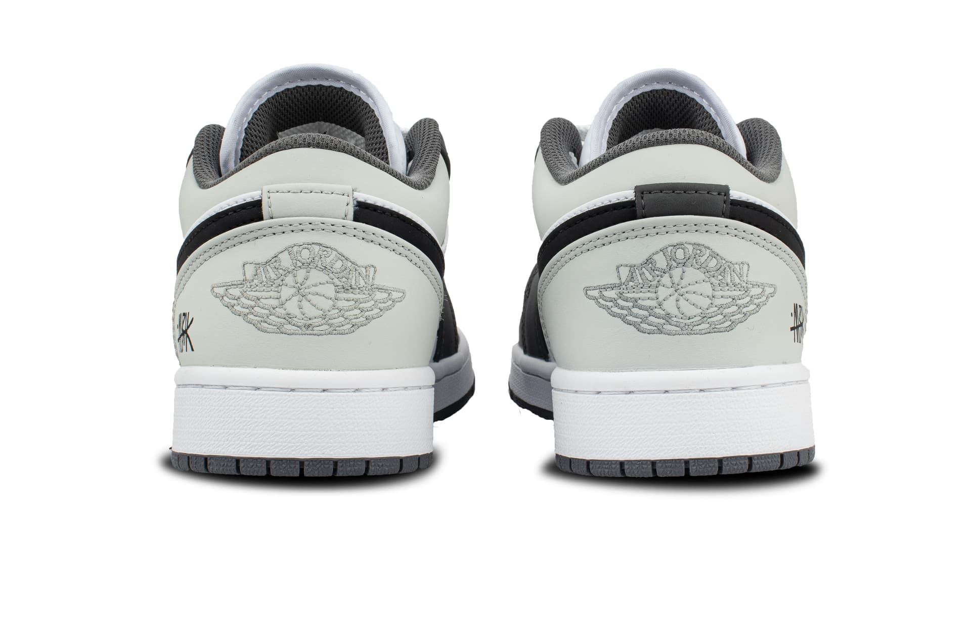 Ретро баскетбольные кроссовки Jordan Air Jordan 1 Low Grey - изображение 5