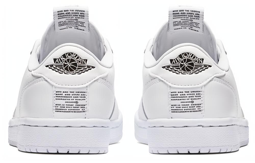 Ретро баскетбольные кроссовки Jordan Air Jordan 1 Low Slip White — фото 5
