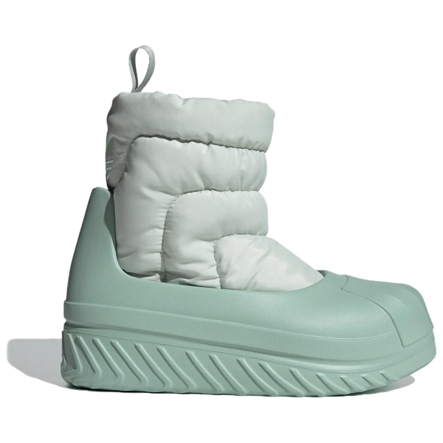 Ботинки зимние Adidas Originals AdiFOM Superstar Термический Мягкий и Комфортный Короткие Ботинки Женские Зеленые - изображение 2