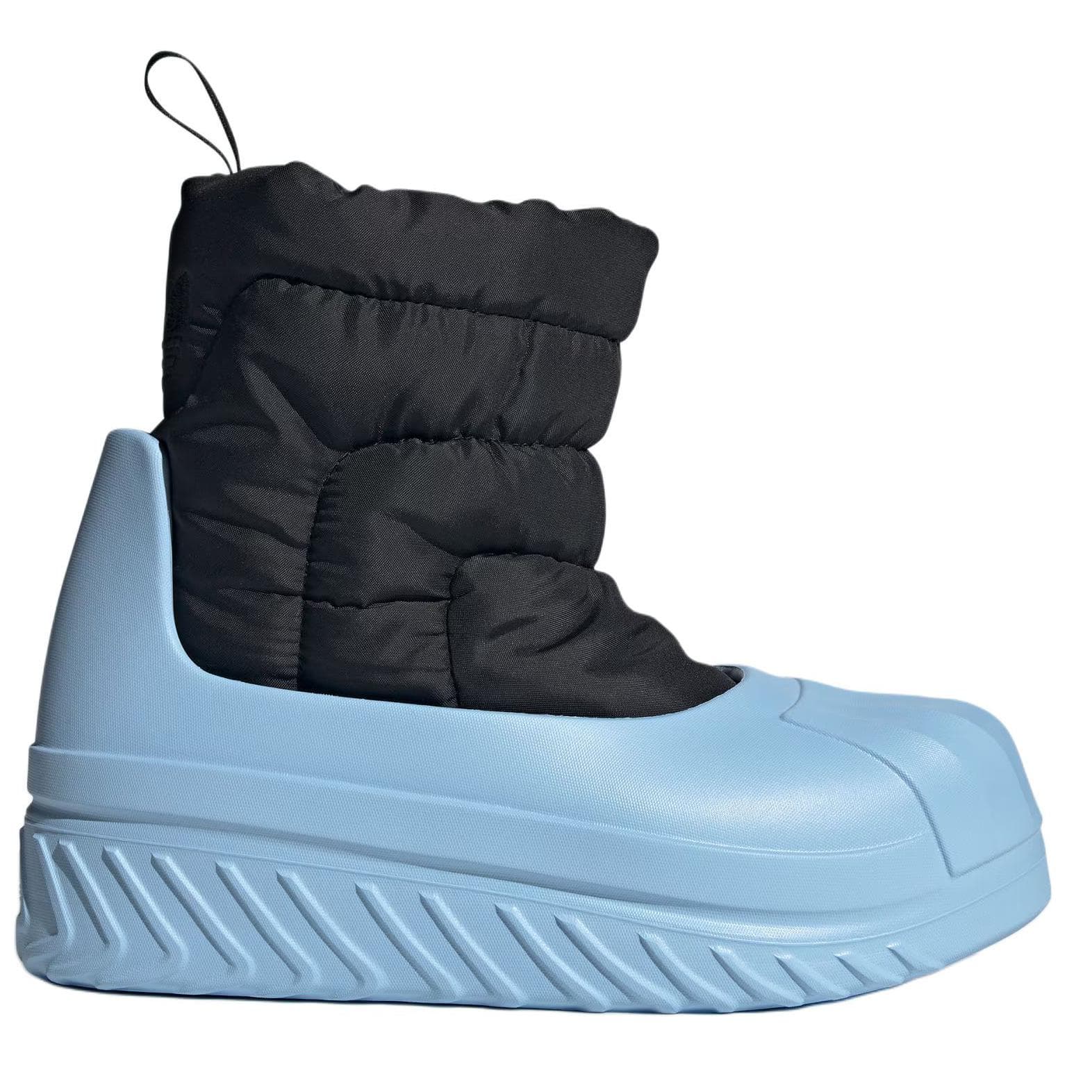 Ботинки зимние Adidas Originals ADIFOM SUPERSTAR BOOT Короткий сноубутс унисекс синий черный - изображение 2