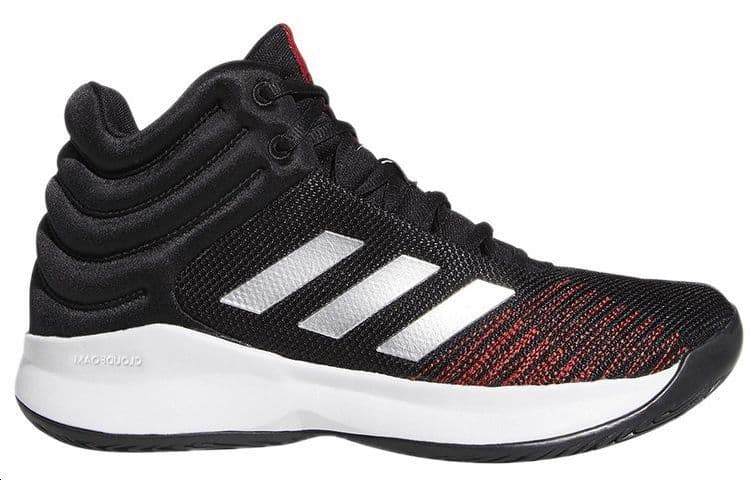 Ретро баскетбольные кроссовки adidas Pro Spark 2018 Black Red - изображение 2