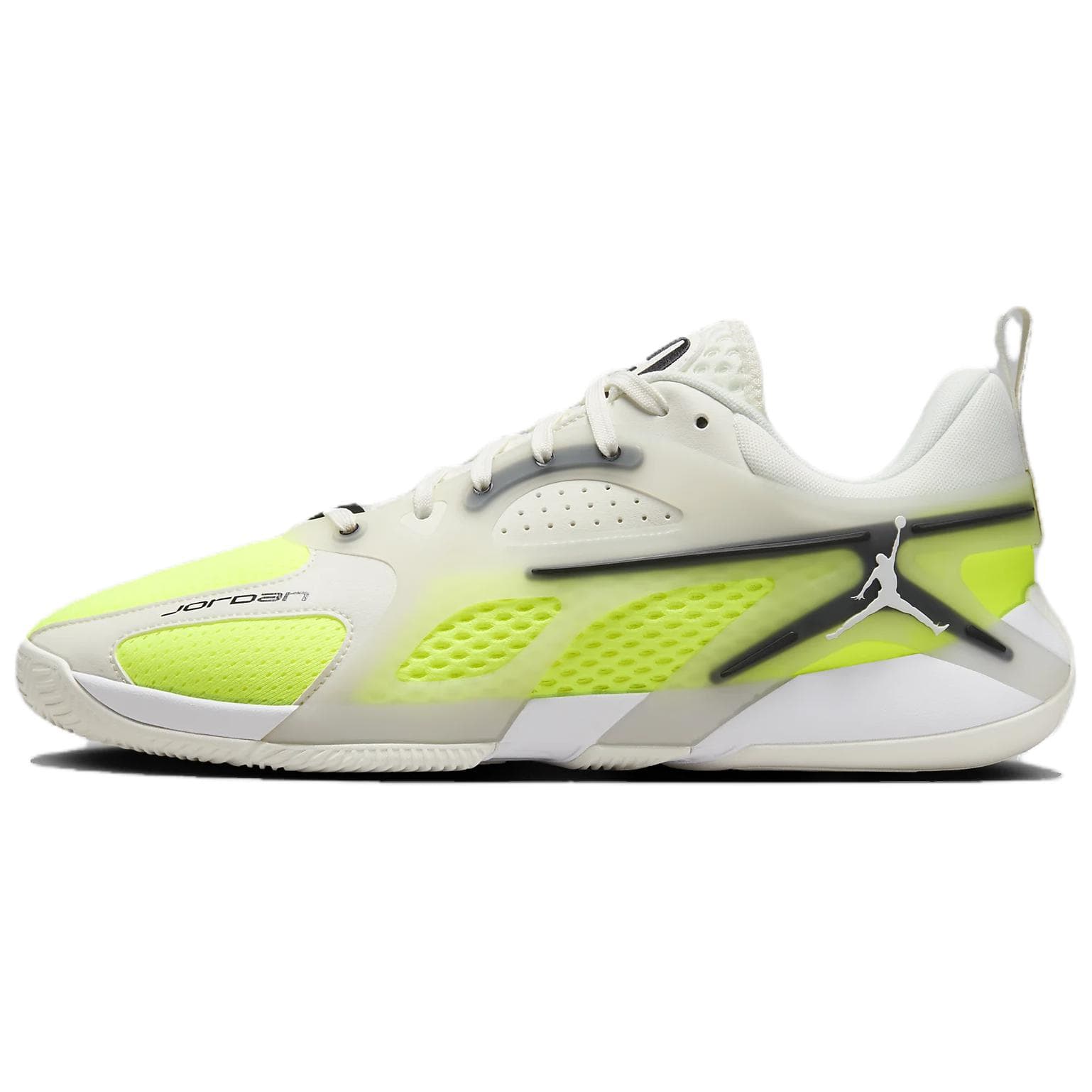 Кроссовки для баскетбола Jordan Heir Low Баскетбольные кроссовки Мужские Белый Желтый Черный - изображение 1