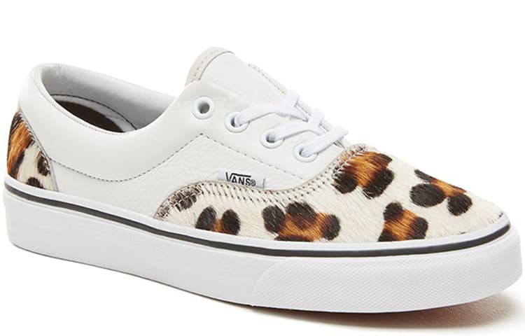 Кеды Vans Era Calf Hair Leopard White - изображение 3