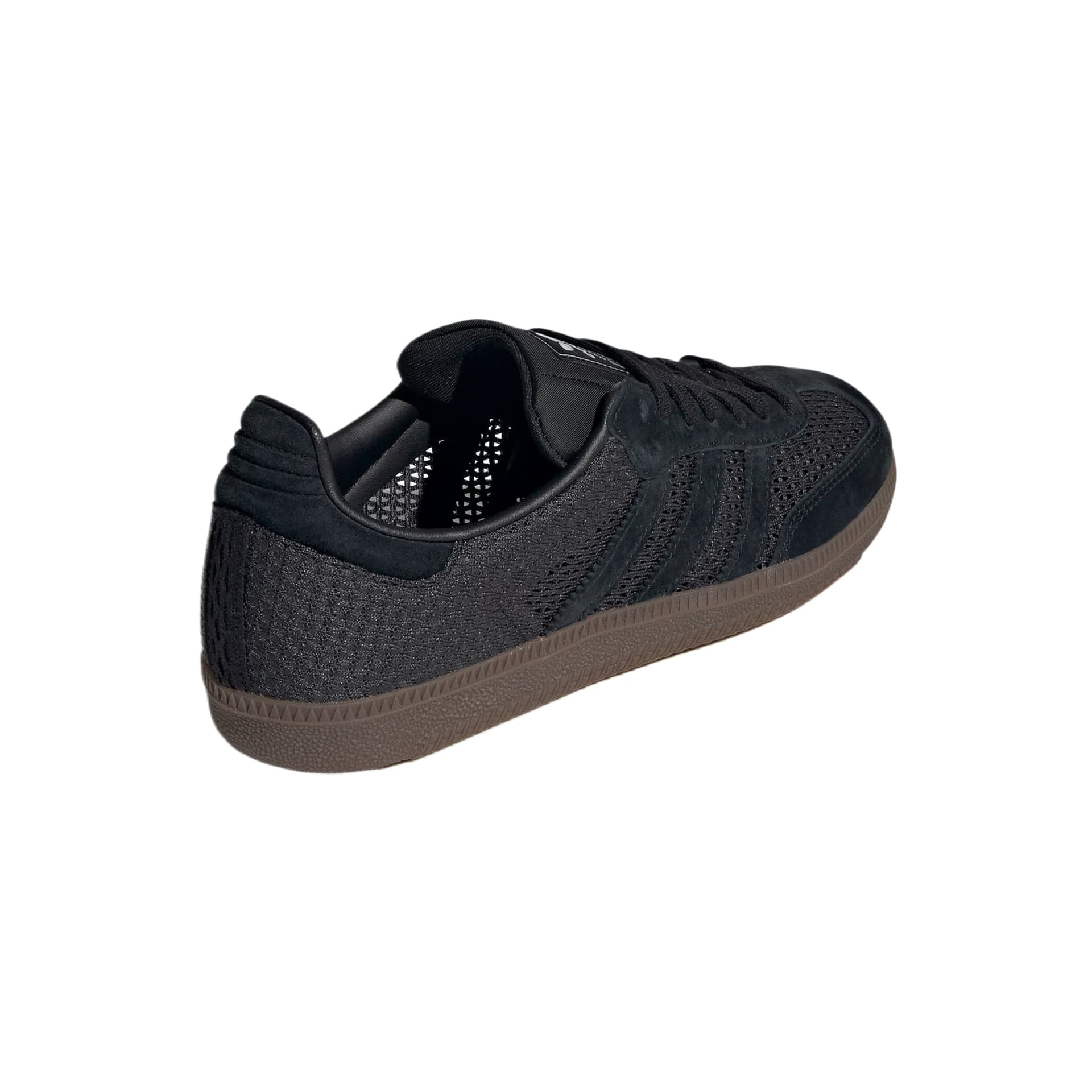 Кроссовки для спортзала Adidas Originals Samba Текстиль Кожа Низкие Кроссовки для Тренировок Женские Черный Умбра - изображение 4