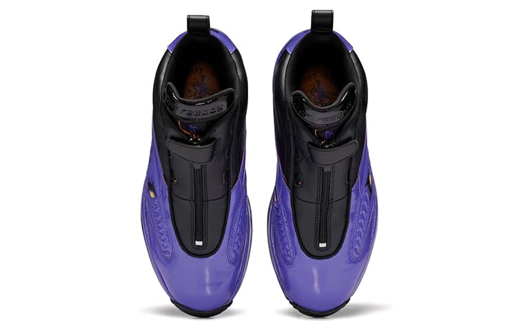 Ретро баскетбольные кроссовки Reebok Answer Lakers - изображение 4
