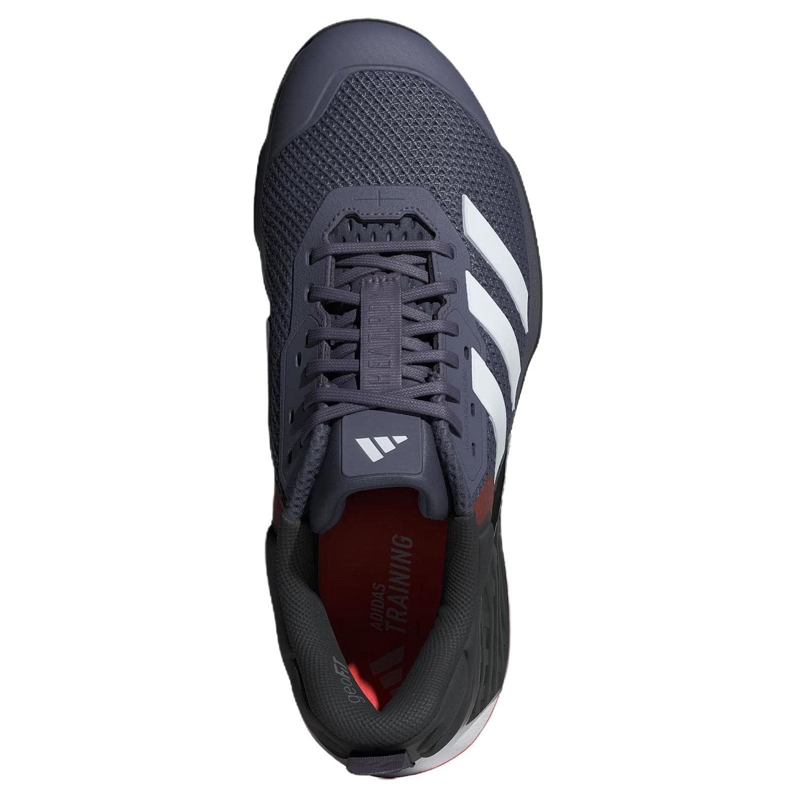 Кроссовки для спортзала Adidas DROPSET 3 Устойчивые к истиранию низкие кроссовки для тренировок мужские темно-синие - изображение 5