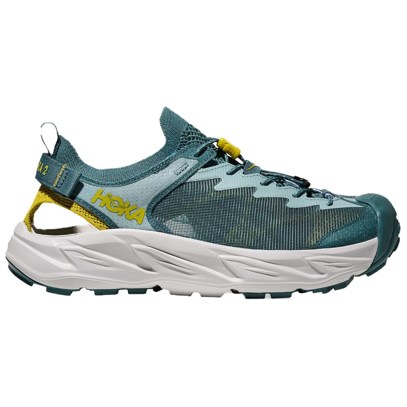 Сандалии HOKA ONE ONE HOPARA 2 Марля Дышащий быстро сохнущий Обувь для водного туризма Мужской Зелёный - изображение 2