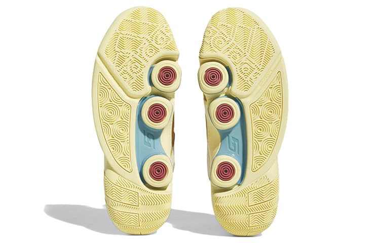 Ретро баскетбольные кроссовки adidas Agent Gil Restomod White Yellow - изображение 6