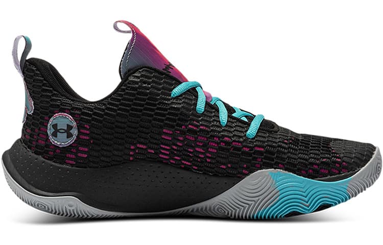 Ретро баскетбольные кроссовки Under Armour Spawn 3 Black - изображение 2