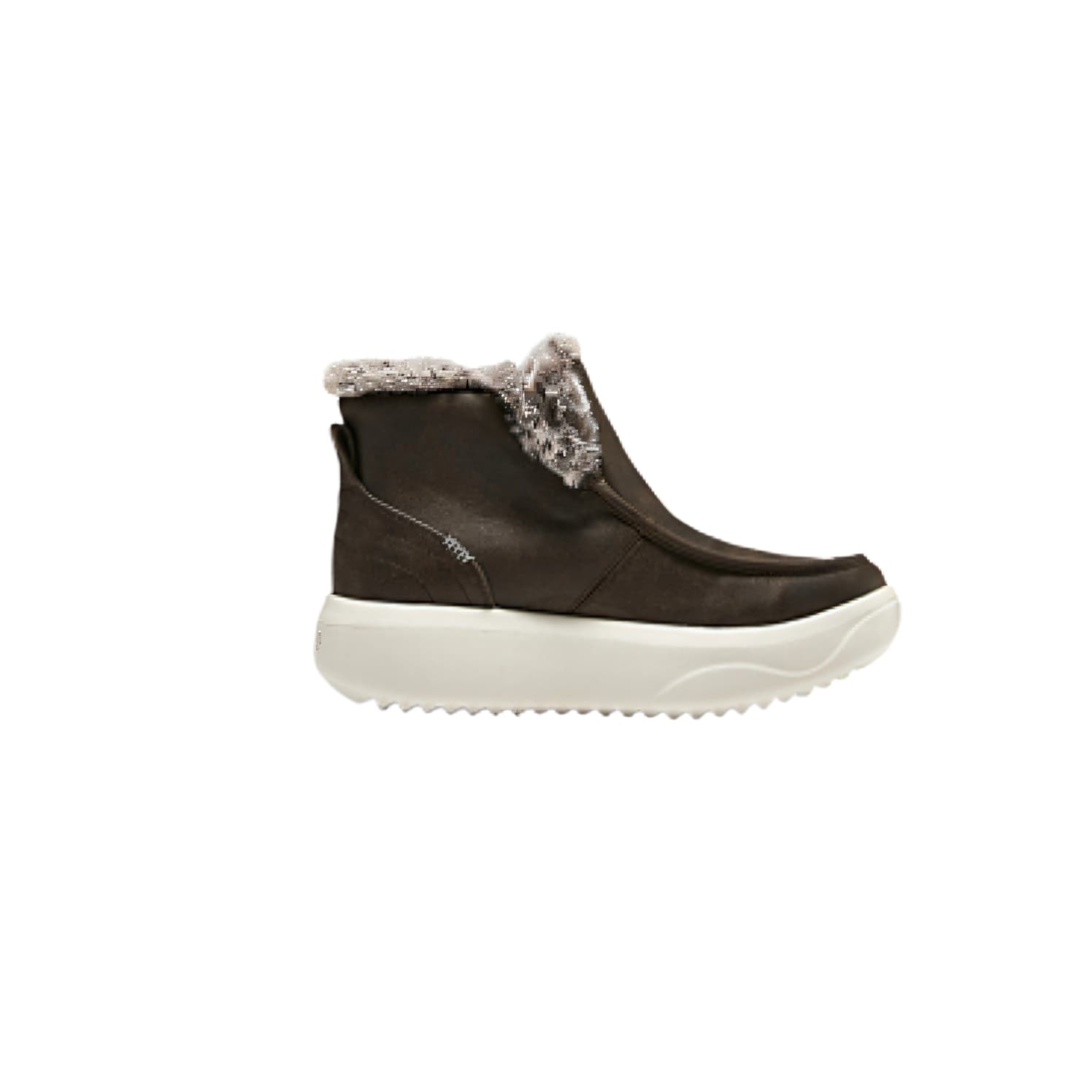 Ботинки зимние Skechers Короткие Сноубутсы Женские Коричневые - изображение 2