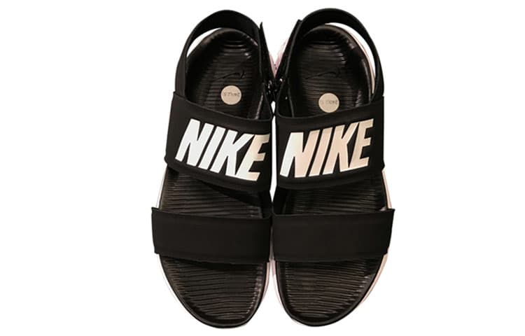 Сандалии с ремешком Nike Tanjun Sandal Black White - изображение 4
