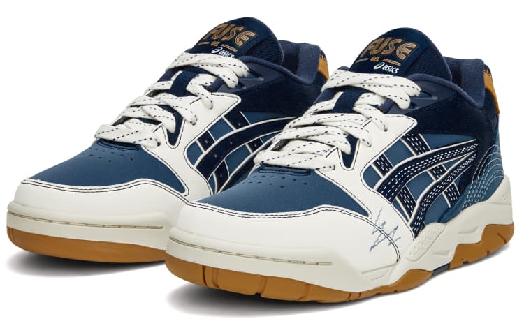 Ретро баскетбольные кроссовки Asics Gel-Fuse Blue - изображение 3