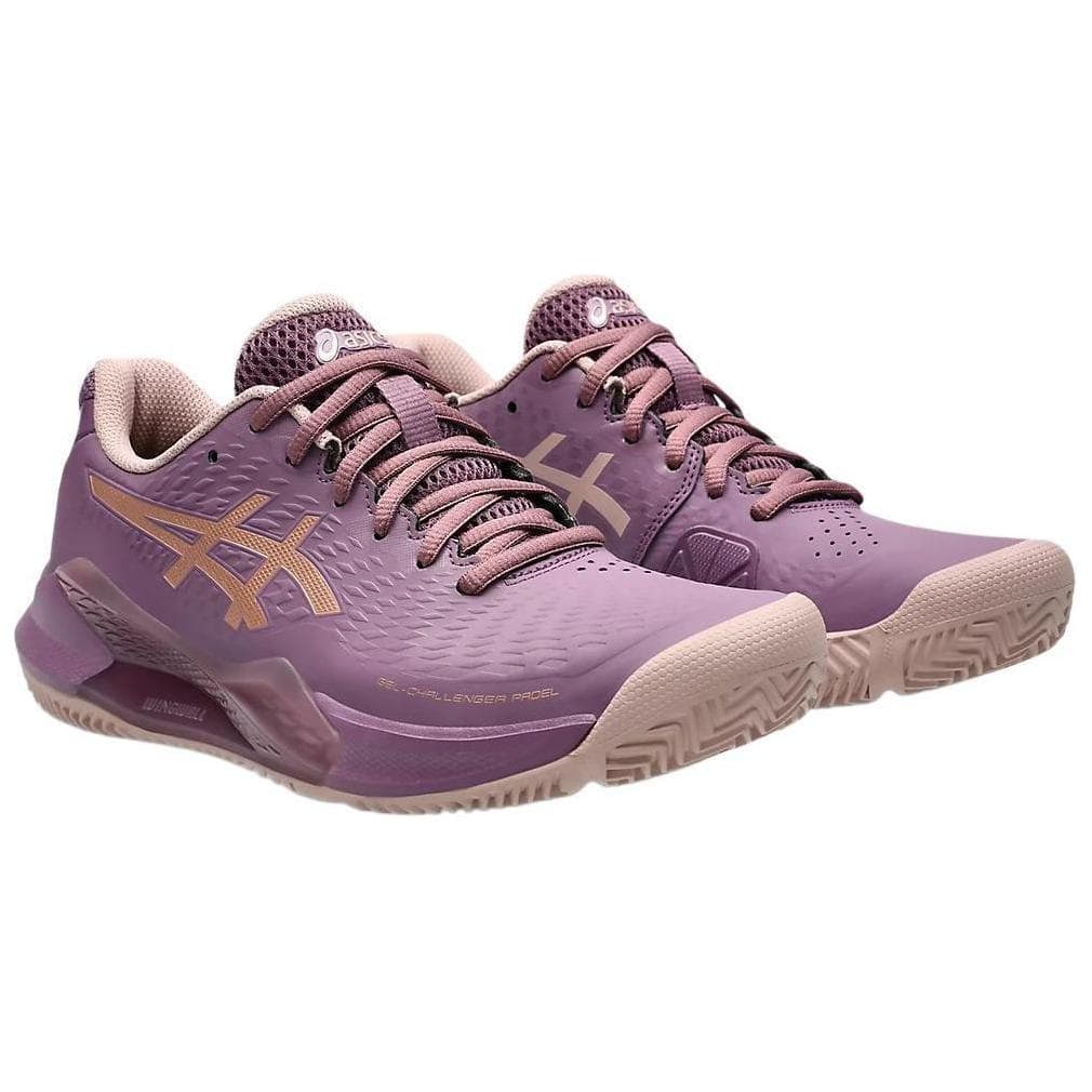 Кроссовки для тенниса Asics Gel Challenger 14 Комфортные Низкие Кроссовки для Тениса Женские Фиолетовые - изображение 3