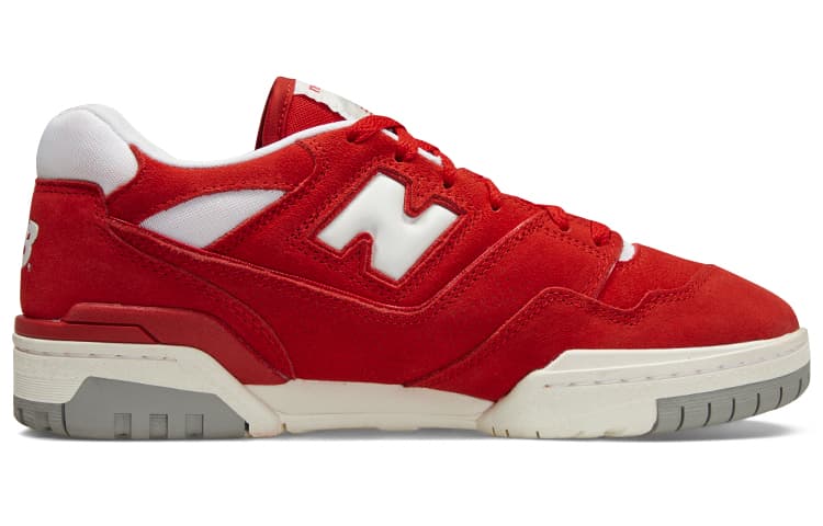 Ретро баскетбольные кроссовки New Balance 550 Red - изображение 2