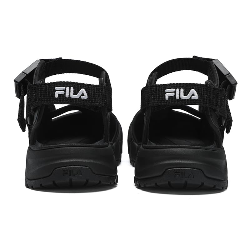 Сандалии FILA PEITO Дышащий Сцепление Увеличение Высоты Устойчивый к Износу Отскок Обувь для Водных Спорт Женская Черная - изображение 4