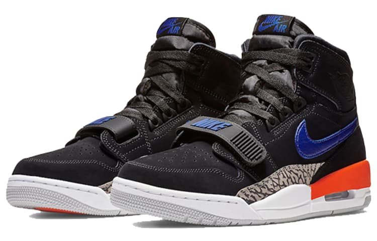 Ретро баскетбольные кроссовки Jordan Legacy 312 Knicks - изображение 3
