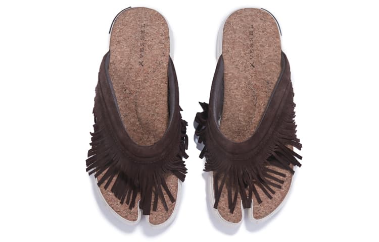 Сандалии xVESSEL Tassel Toe Slides - изображение 5
