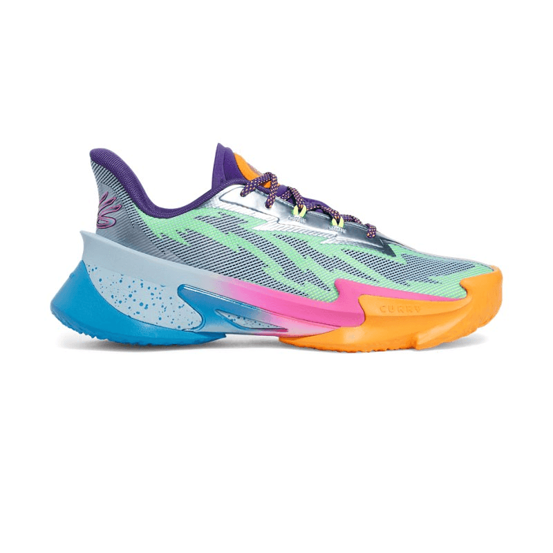 Кроссовки для баскетбола Under Armour CURRY SERIES 7 Амортизация Устойчивость к истиранию Низкий Топ Баскетбольные кроссовки Унисекс - изображение 2