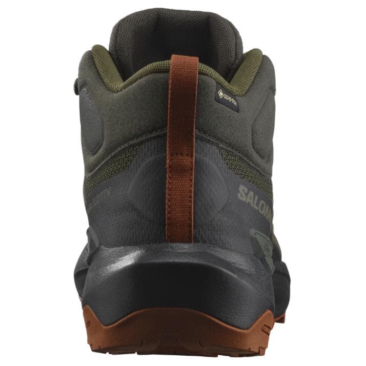 Кроссовки SALOMON ELIXIR Дышащий MID Топ Альпинистское приключение Обувь Мужской Оливково-зеленый - изображение 5