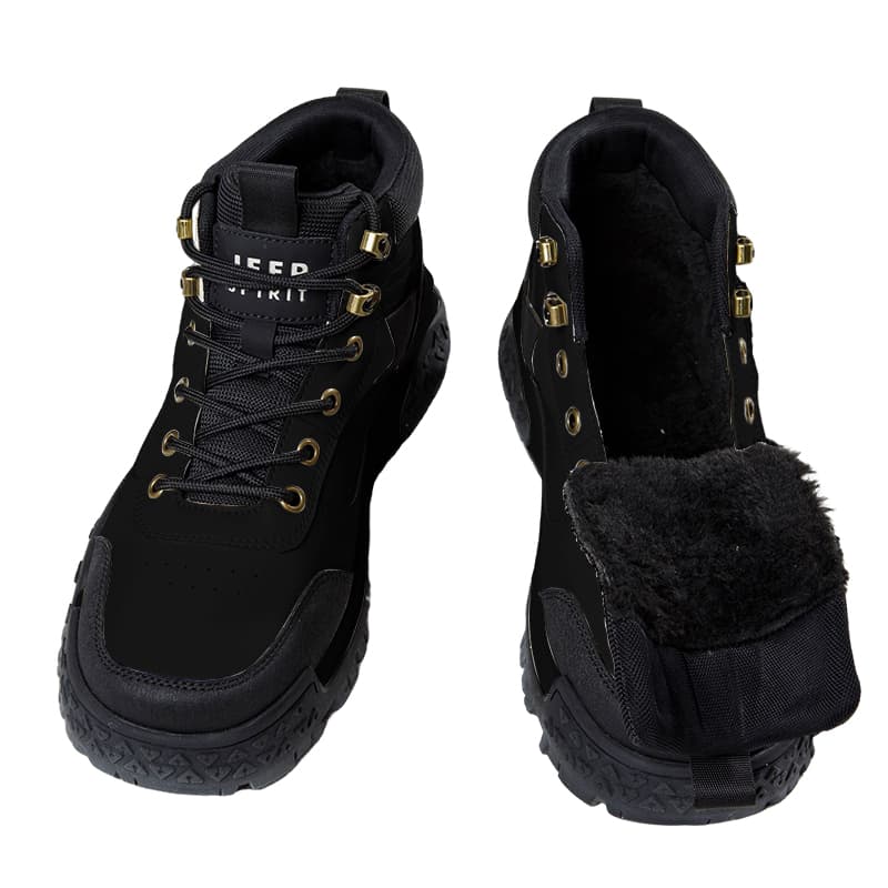 Ботинки зимние JEEP SPIRIT Snow Boots Graphite Black - изображение 4