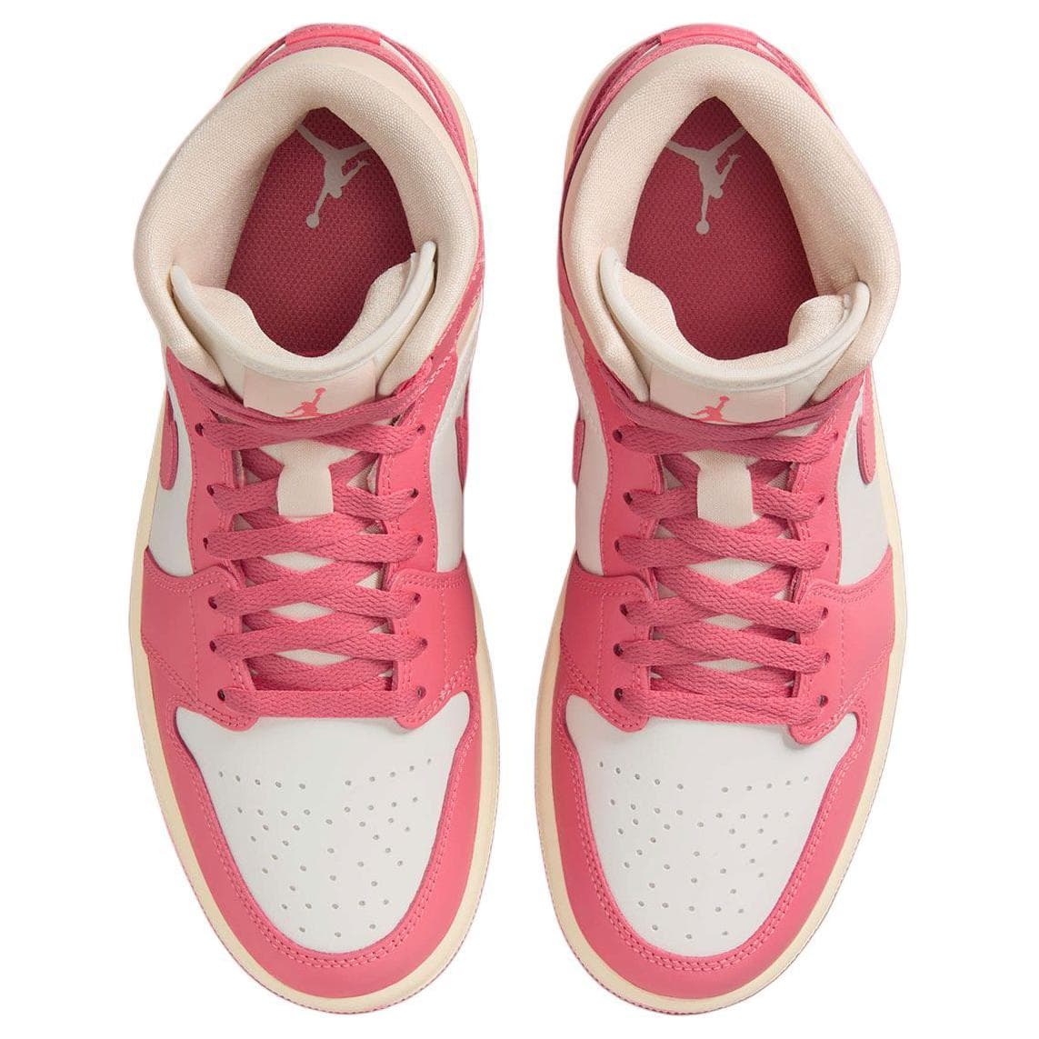 Ретро баскетбольные кроссовки Jordan Air Jordan 1 Противоскользящие Износостойкие MID Топ Винтажные Баскетбольные Кроссовки Женские - изображение 4