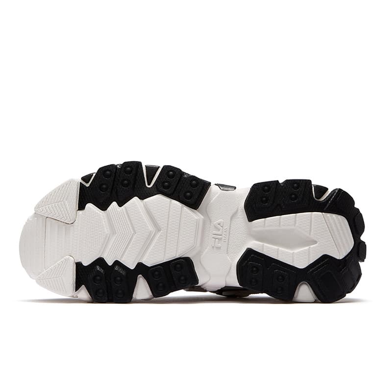 Кроссовки Joshua Vides x FILA FUSION Exocet II Low Топ Массивные Кроссовки Мужские Снег Черный - изображение 6