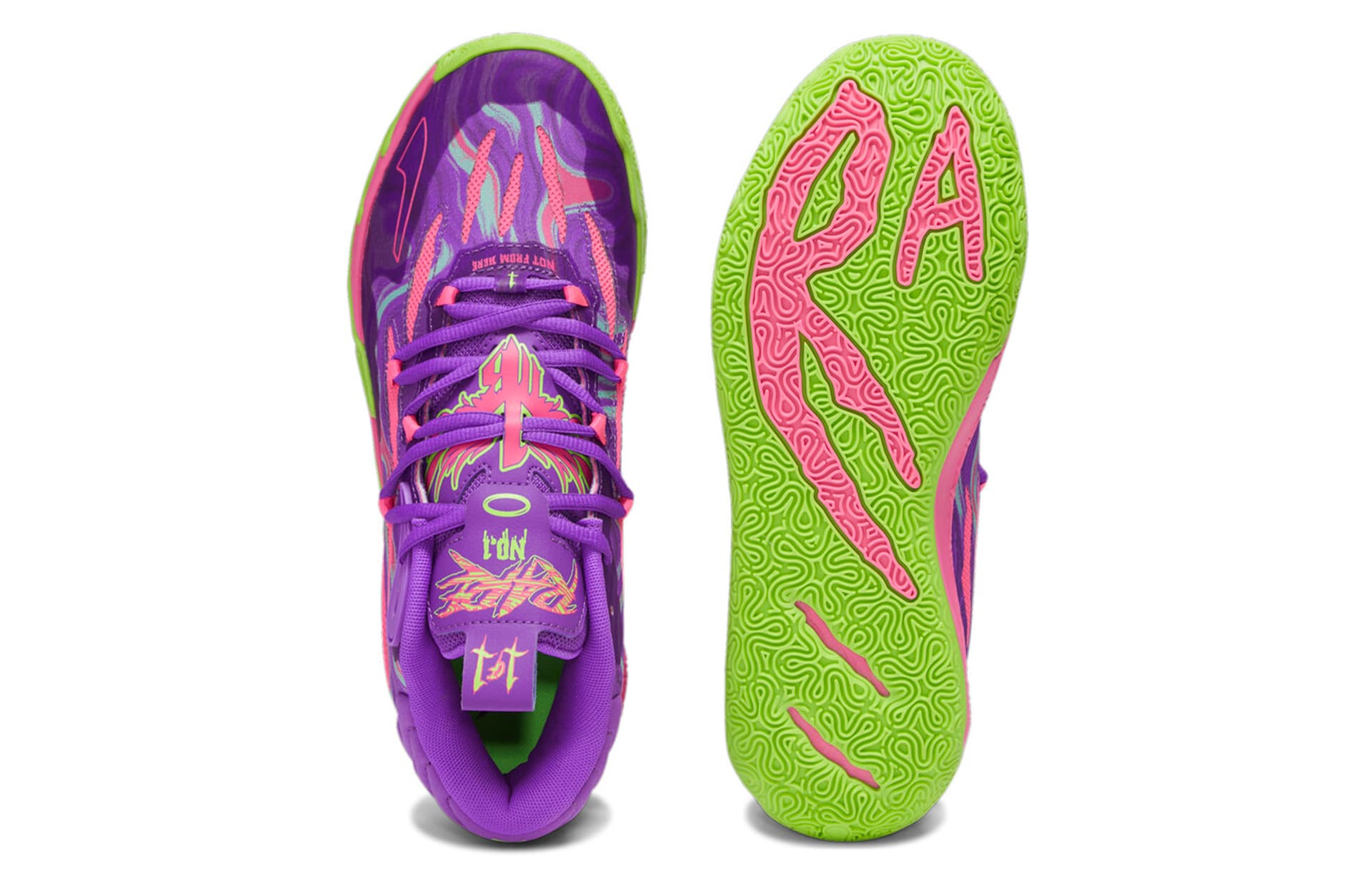 Кроссовки для баскетбола PUMA MB.03 TOXIC - изображение 4