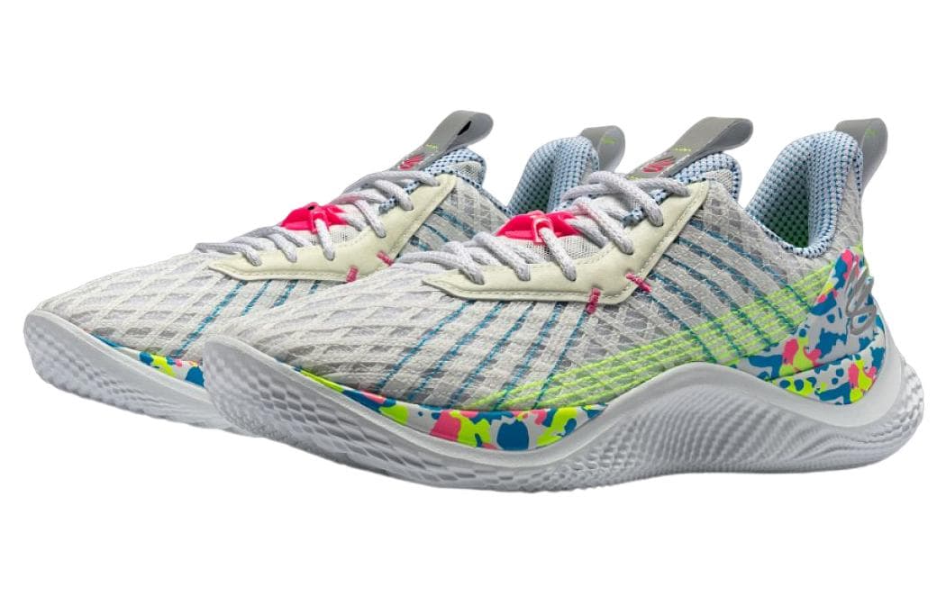 Кроссовки для баскетбола Under Armour Curry Flow 10 Splash Party - изображение 3