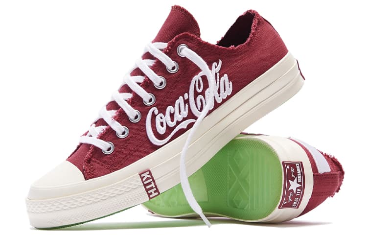 Кеды KITH x Coca-Cola x Converse Chuck Taylor All Star 1970s Red - изображение 3