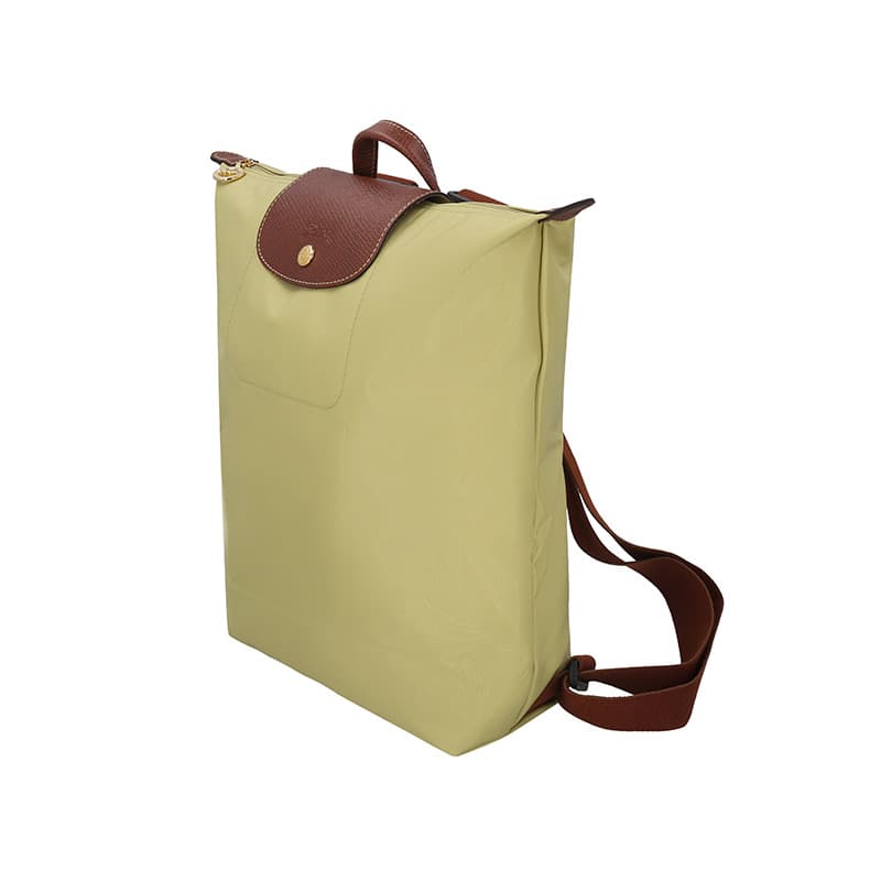 Рюкзак LONGCHAMP Le Pliage Нейлоновый Рюкзак Средний Унисекс Фисташково-зеленый - изображение 2