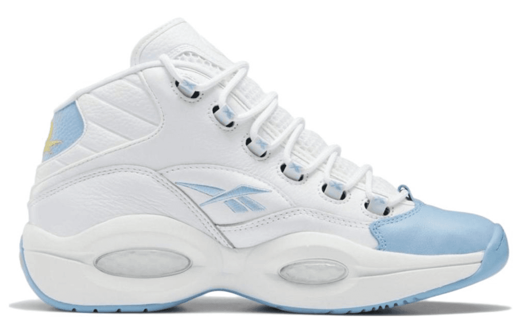 Ретро баскетбольные кроссовки Reebok Question Mid "Denver Nuggets" - изображение 2