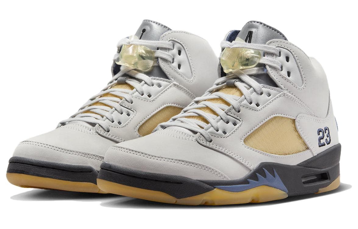 Ретро баскетбольные кроссовки A MA MANIÉRE x Air Jordan 5 "Photon Dust" - изображение 3