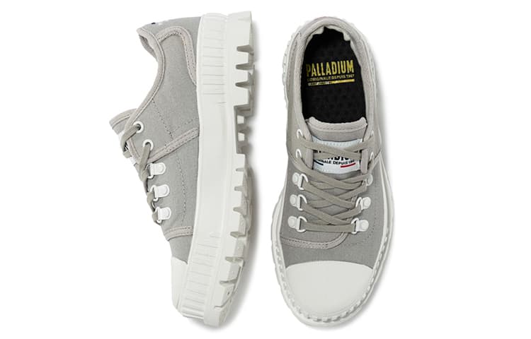 Кеды Palladium Pallashock Hkr Lo Light Gray - изображение 3