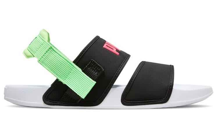 Сандалии с ремешком Puma Leadcat Ylm Lite Black Green - изображение 2