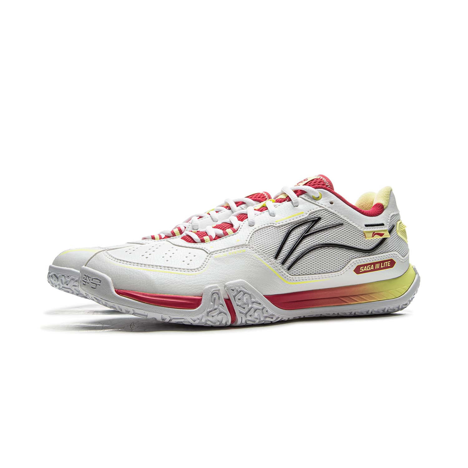 Кроссовки для бадминтона Li NING Амортизация Противоскользящие Износостойкие Низкие Кроссовки для Бадминтона Унисекс Серый Красный - изображение 3
