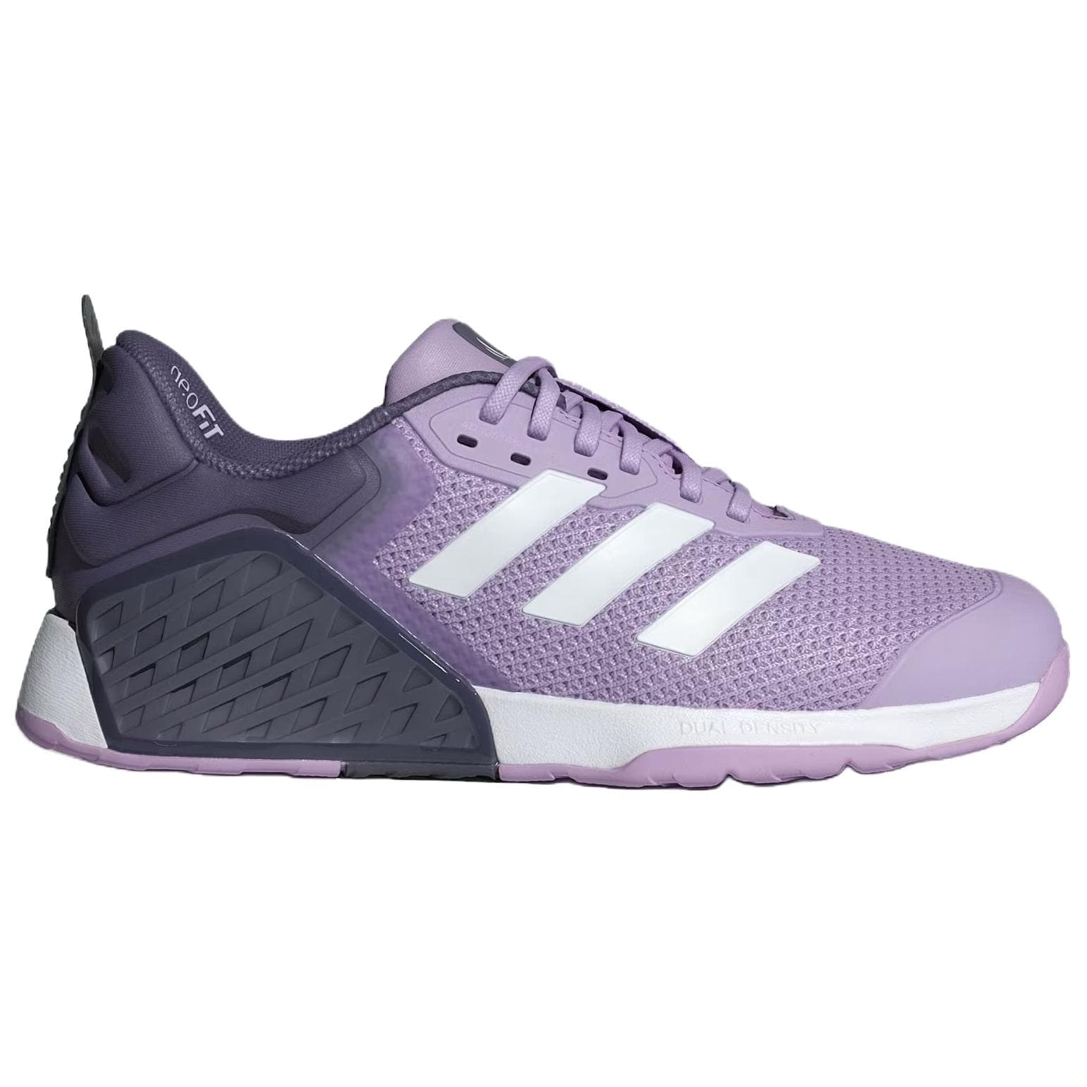 Кроссовки для спортзала Adidas DROPSET 3 Дышащие Поддерживающие Тренировочные Кроссовки Женские Фиолетовые - изображение 2