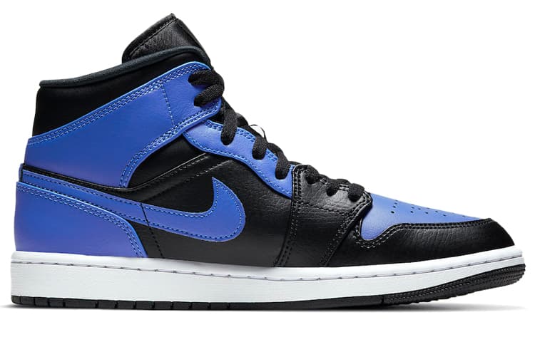 Ретро баскетбольные кроссовки Jordan Air Jordan 1 Mid "Hyper Royal" - изображение 2