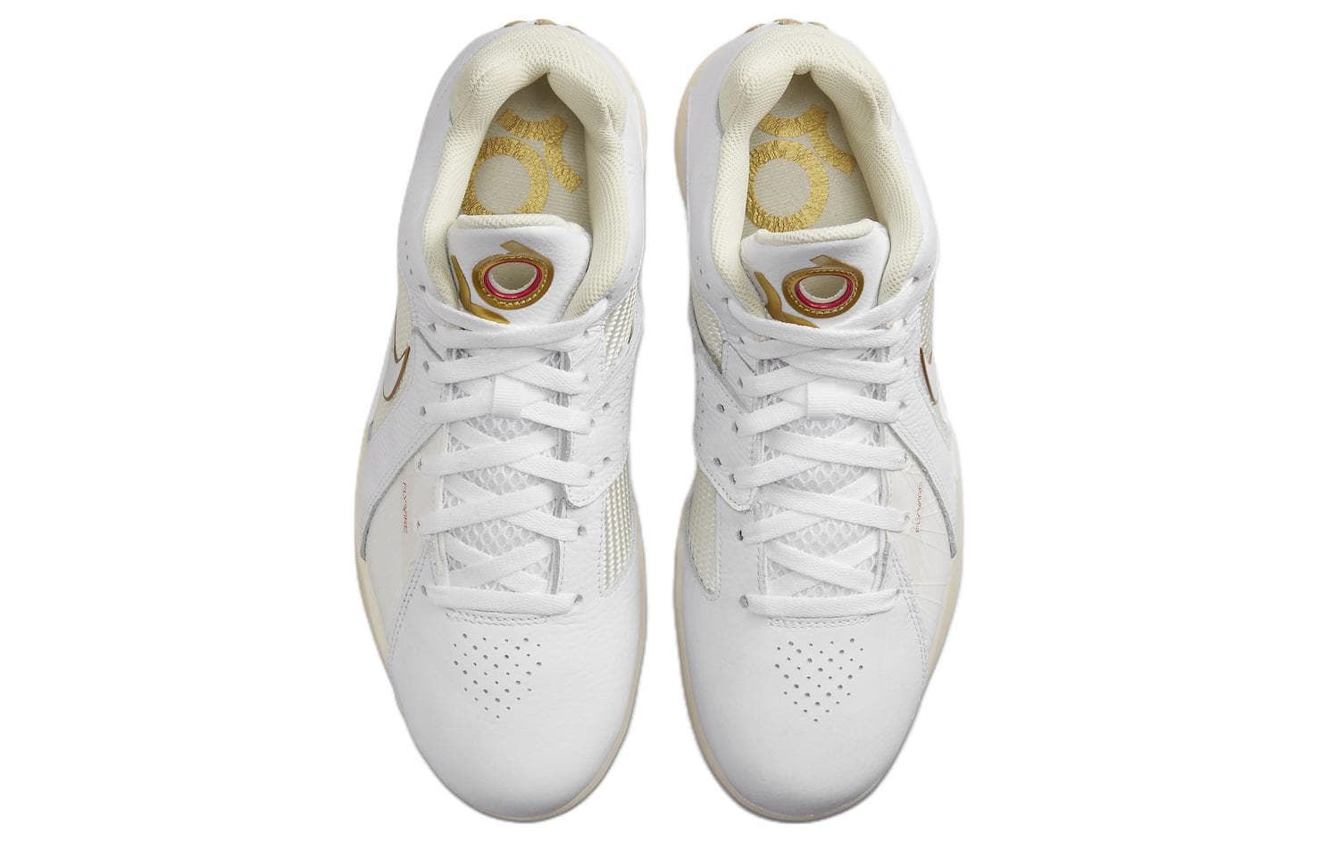 Кроссовки для баскетбола Nike KD 3 "White and Gold" - изображение 4